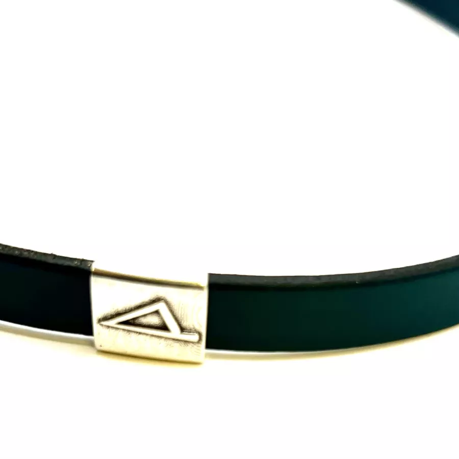 Passant Corse Stylisé pour cuir 10mm plat