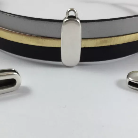 Accroche breloque pour cuir 25mm