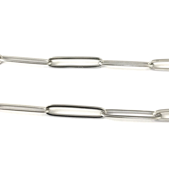 Chaine trombone en acier 20x4mm