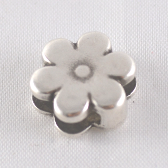 Passant fleur  10mm pour cuir 
